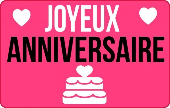 Joyeux anniversaire coeur